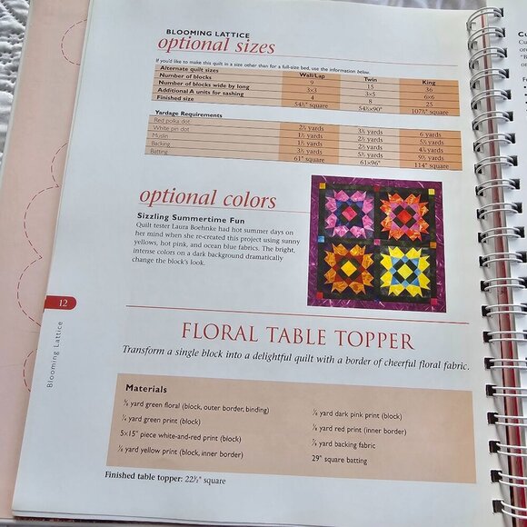 Quilt-Lovers Favorites Volume 8 American Patchwork & Quilting Hardcover Book - Picture 13 of 15